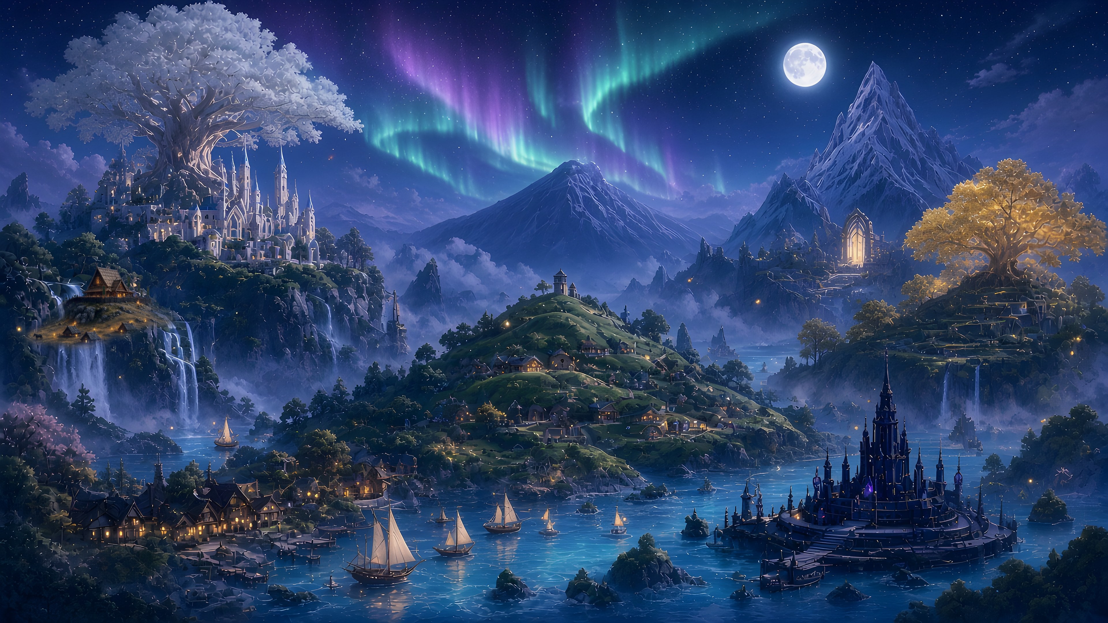 Floating realms island